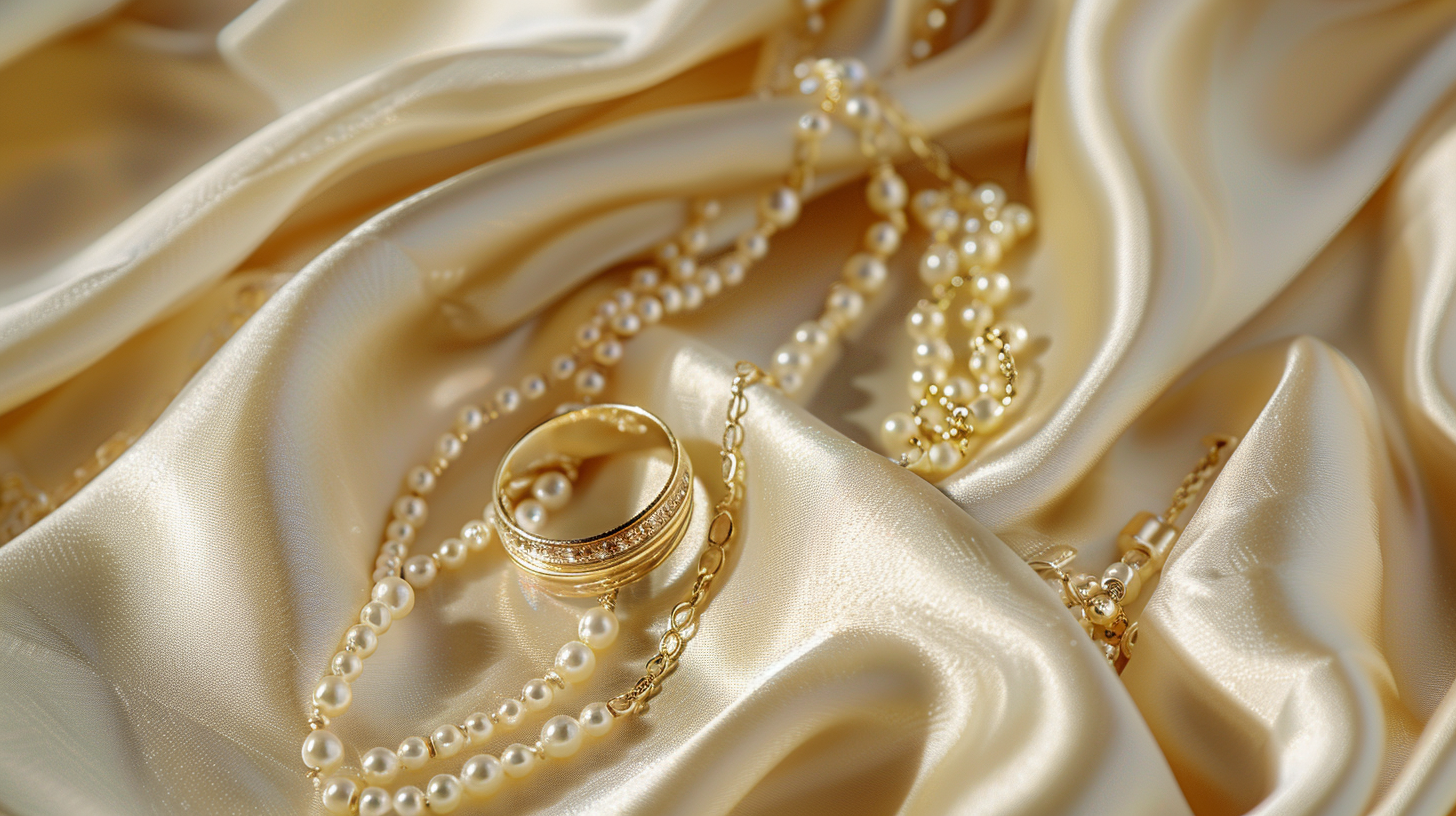 Gold Jewelry Background